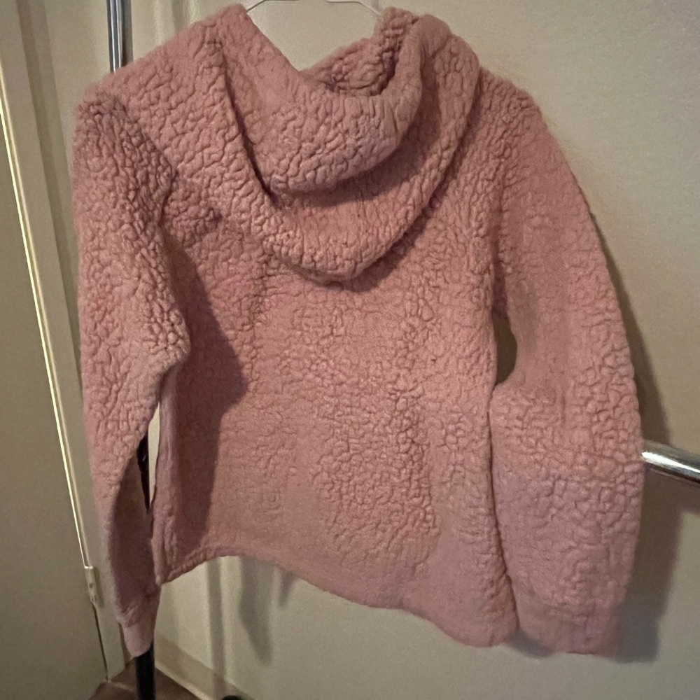 Pink Fluffy Hoodie